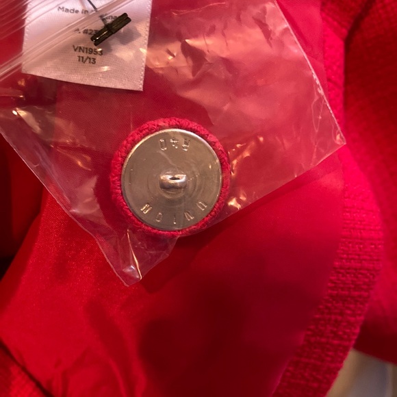 NWT Talbots Pink Coat Mid-Length Classic - Picture 7 of 7